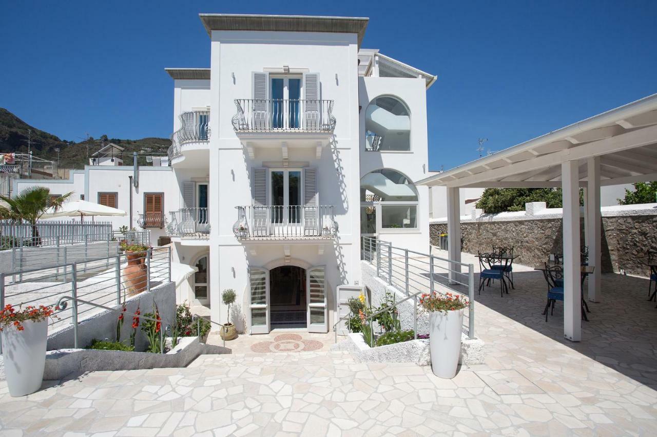 Odysseus Hotel Lipari Kültér fotó