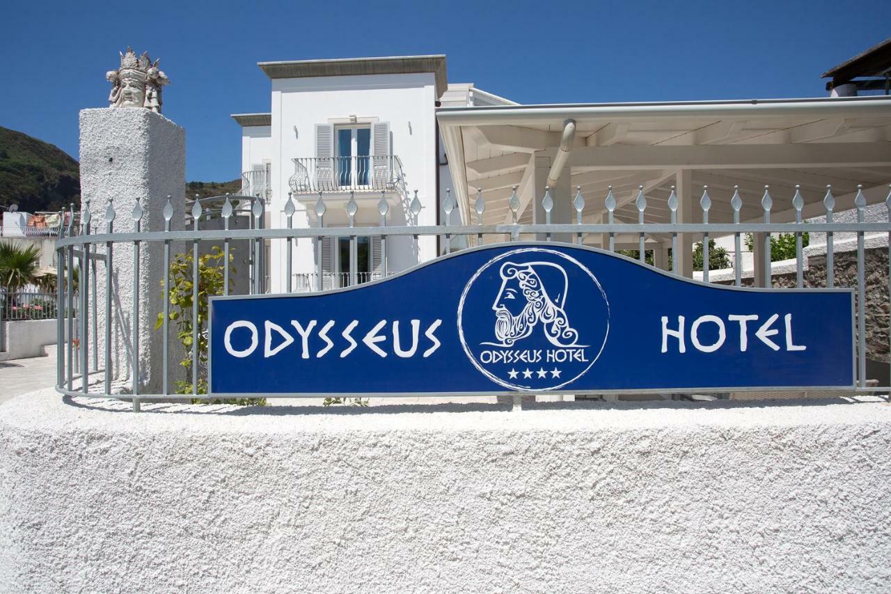 Odysseus Hotel Lipari Kültér fotó