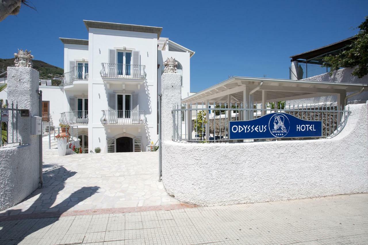 Odysseus Hotel Lipari Kültér fotó
