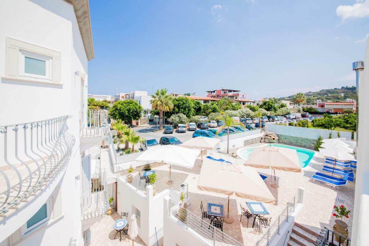 Odysseus Hotel Lipari Kültér fotó